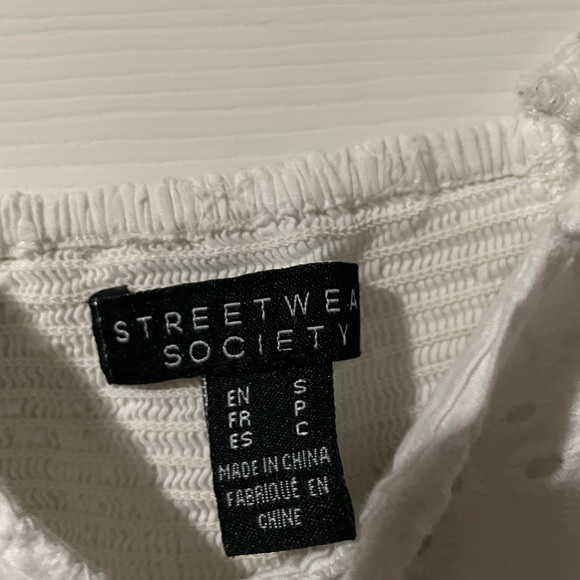 Streetwear society crop top - Picture 2 of 3